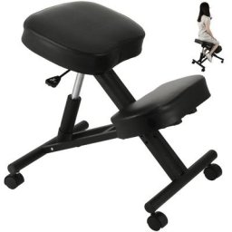 Chaise à genoux Tabouret ergonomique Hauteur réglable Fauteuil à genoux Bureau Maison - Vevor