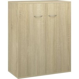 Buffet Chêne sonoma 60x30x75 cm Aggloméré Vidaxl Chêne sonoma