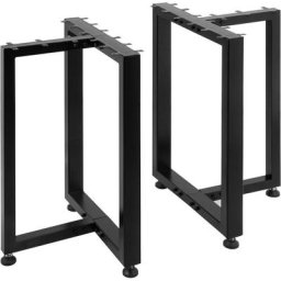 Pieds de table en acier Pieds de table réglable 16' Pieds de table à manger Forme t Bureau - Vevor