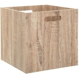Panier 31x31 cm Mix n Modul effet chêne naturel - 5 five simply smart - Effet chene naturel