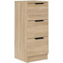 Buffet Chêne sonoma 30x30x70 cm Bois d'ingénierie Vidaxl Chêne sonoma