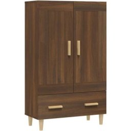 Buffet Chêne marron 70x31x115 cm Bois d'ingénierie