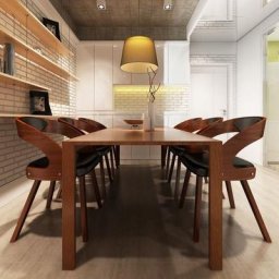 Lot de 6 chaises scandinave - Chaises de salle à manger ,Salon Marron Similicuir Best268950