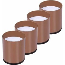 Rehausseur Pieds de Lit Lot de 4 Acier Carbone, Risers de Meubles Ajoutent Hauteur de 5CM,Triomphe,