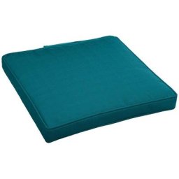 Hesperide - Galette de chaise de jardin Bleu Canard - 40 x 40 cm - Hespéride - Bleu