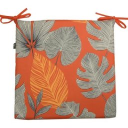 Homemaison - Galette de chaise outdoor tropical Flamingo 40 x 40 cm - Flamingo