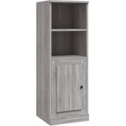 Buffet haut sonoma gris 36x35,5x103,5 cm bois d'ingénierie Vidaxl Sonoma gris