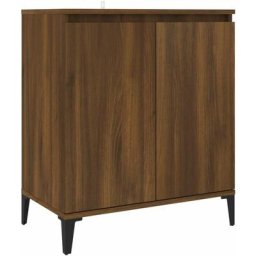 Buffet Chêne marron 60x35x70 cm Bois d'ingénierie Vidaxl Brown oak