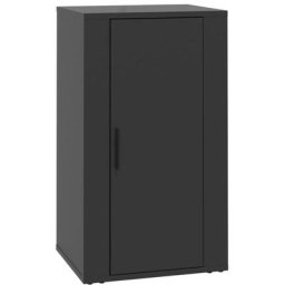Buffet Noir 40x33x70 cm Bois d'ingénierie Vidaxl Noir