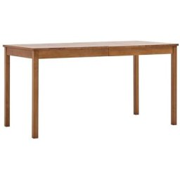 Table de salle à manger Marron miel 140 x 70 x 73 cm Pin - Hommoo