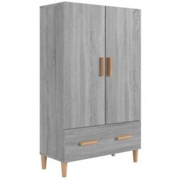 Vidaxl - Buffet Sonoma gris 70x31x115 cm Bois d'ingénierie Sonoma gris