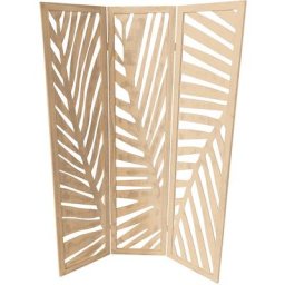 Paravent Koloa en bois 2x120x170cm 7house Naturel