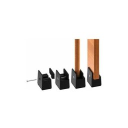 WUH - 2 Inch Adjustable Bed Leg Riser, 5cm Heavy Duty Furniture Risers, for Bed Leg Thickness 0-1.5