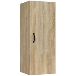 Armoire suspendue Chêne Sonoma 34,5x34x90 cm Bois d'ingénierie Vidaxl Chêne sonoma