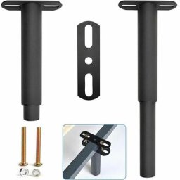 Pieds de lit réglables, rétractables et robustes pour cadre de lit, pieds de support en métal,