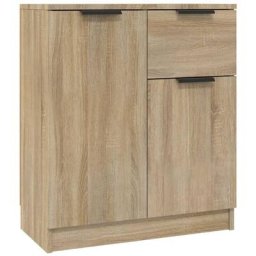 Buffet Chêne sonoma 60x30x70 cm Bois d'ingénierie Vidaxl Chêne sonoma