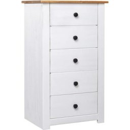Vidaxl - Buffet Blanc 46x40x89 cm Pin Gamme Panama Blanc