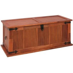 Coffre de rangement 90x45x40 cm Bois d'acacia solide Vidaxl n/a
