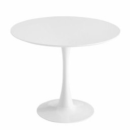 Table ronde ibiza white Ø90 cm ffffff - #ffffff