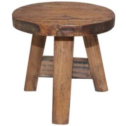 Tabouret Bois de récupération massif Vidaxl Brun