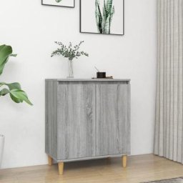 Buffet Bahut | Meuble de rangement Commode Sonoma gris 60x35x70 cm Bois d'ingénierie 31044 - Gris