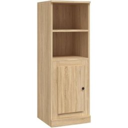 Buffet haut chêne sonoma 36x35,5x103,5 cm bois d'ingénierie Vidaxl Chêne sonoma