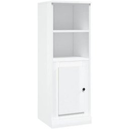 Buffet haut blanc brillant 36x35,5x103,5 cm bois d'ingénierie Vidaxl High gloss white