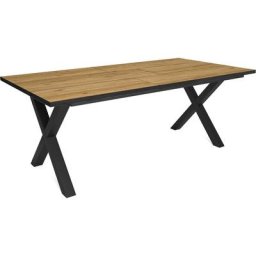 Table à manger - 10 personnes - 200 - Robuste et stable grâce à sa structure et aux pieds solides