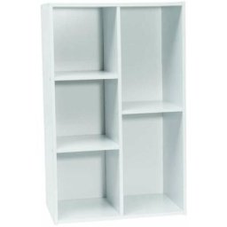 Meuble bas blanc 5 niches Werkapro