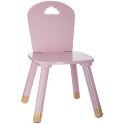 Atmosphera - Chaise Enfant En Bois Douceur For Kids Rose