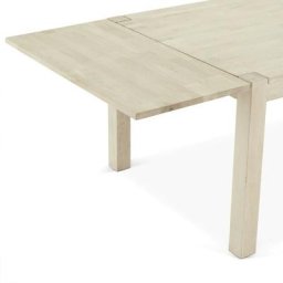 Tolle Table basse 100x50 cm, en chêne traité au savon. - Naturelle