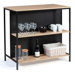 Table de bar îlot detroit design industriel