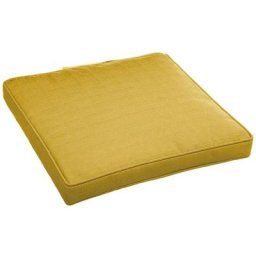 Hesperide - Galette de chaise de jardin Moutarde - 40 x 40 cm - Hespéride - Jaune