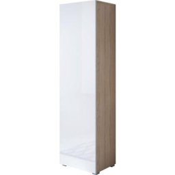 Design Ameublement - Armoire avec pieds 2 cm 1 porte Meuble de Rangement avec pieds 40 x 167 x 29cm