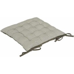 Galette de chaise Otto - coton - vert kaki - 38x38 cm Atmosphera créateur d'intérieur - Kaki