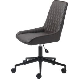 Ebuy24 - Milton Chaise de bureau similicuir pu, marron. - Marron