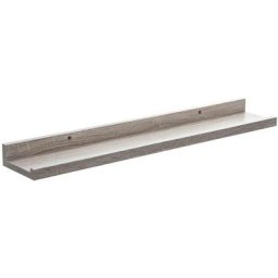 5five - tagère murale 58 cm Fixy effet chêne naturel - 5 five simply smart - Effet chene naturel