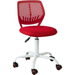 Chaise de Bureau Ergonomique Fauteuil Pivotant pour Ordinateur FST64-R Sobuy