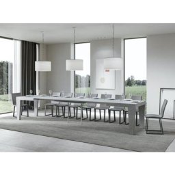 Table Spimbo Extensible Ciment 90x160 Allongée 420