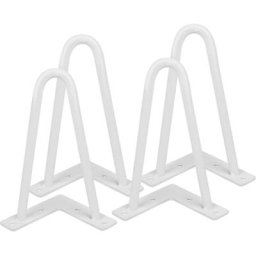 Dyhf - Pieds de table en épingles à cheveux – set de pieds de table en épingles à cheveux (4