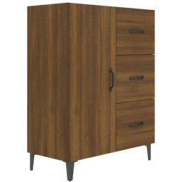 Vidaxl - Buffet Chêne marron 69,5x34x90 cm Bois d'ingénierie Chêne marron