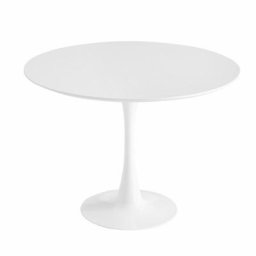 Table ronde ibiza white Ø120 c ffffff - #ffffff