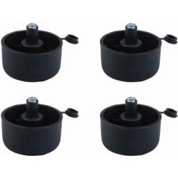 4x Pied de meuble réglable ajustable en plastique Meuble tv Canapé Buffet Armoire Table Lit Bureau