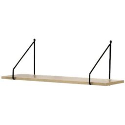 Casame - tagère Murale 60 cm style industriel - Casâme - Bois clair