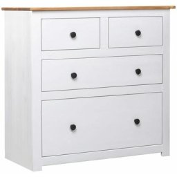 Vidaxl - Buffet Blanc 80x40x83 cm Pin Gamme Panama Blanc
