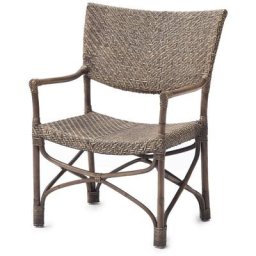 Squire Fauteuil en rotin naturel, marron.