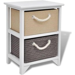 Vidaxl - Table de chevet Bois n/a