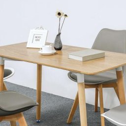 Table salle à Manger - Design Scandinave - couleur bois - Salle à Manger, Cuisine ou Bureau