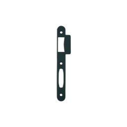 Vachette - Gâche plate s D451/453/455 bout rond double empennage finition inox 19800000