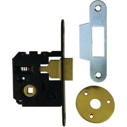 JPM - Serrure à larder petit coffre à bec de canne A40mm - vachette - 255000-02-1X